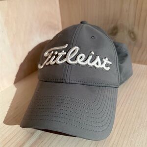 Titleist Gray Cap with White Embroidery